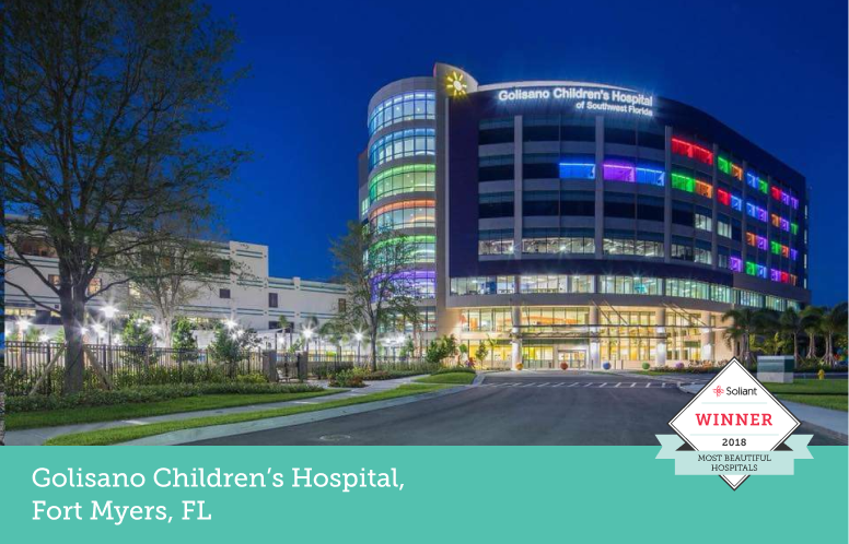 2018 Golisano Children’s Hospital, Fort Myers, FL